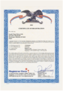 FDA certificate