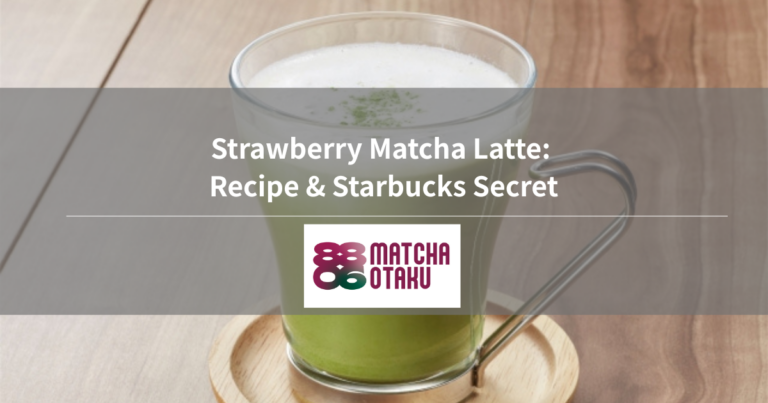 Strawberry Matcha Latte: Recipe & Starbucks Secret